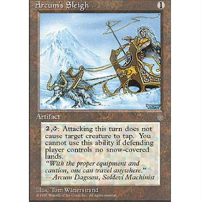 MTG ARCUM'S SLEIGH