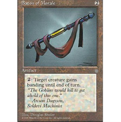 MTG BATON OF MORALE