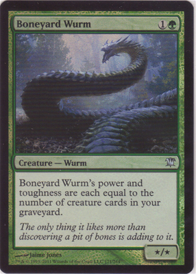 MTG BONEYARD WURM (FOIL)