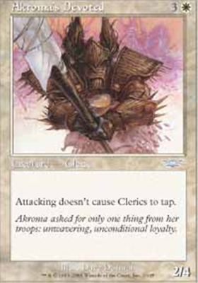 MTG AKROMA'S DEVOTED