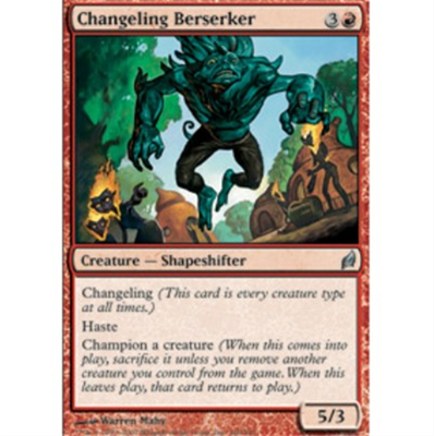 MTG CHANGELING BERSERKER