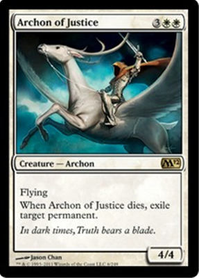 MTG ARCHON OF JUSTICE