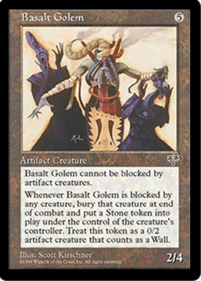 MTG BASALT GOLEM