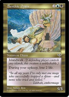 MTG BENTHIC DJINN