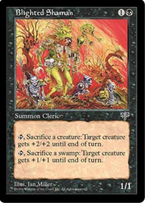 MTG BLIGHTED SHAMAN