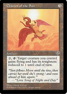 MTG CHARIOT OF THE SUN