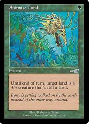 MTG ANIMATE LAND