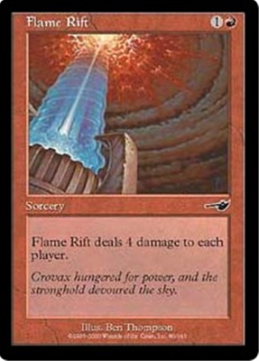 MTG FLAME RIFT