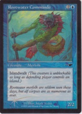 MTG ROOTWATER COMMANDO (FOIL)