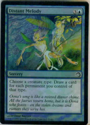 MTG DISTANT MELODY (FOIL)