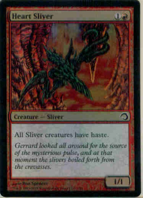 MTG HEART SLIVER (FOIL)