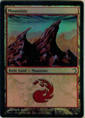 MTG MOUNTAIN (FOIL)