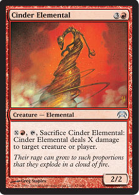 MTG CINDER ELEMENTAL