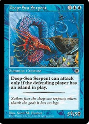MTG DEEP-SEA SERPENT