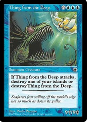 MTG THING FROM THE DEEP
