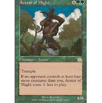 MTG AVATAR OF MIGHT