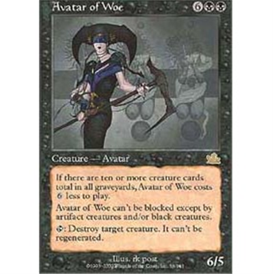 MTG AVATAR OF WOE