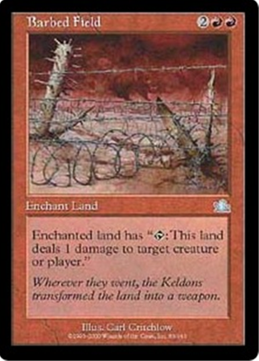 MTG BARBED FIELD