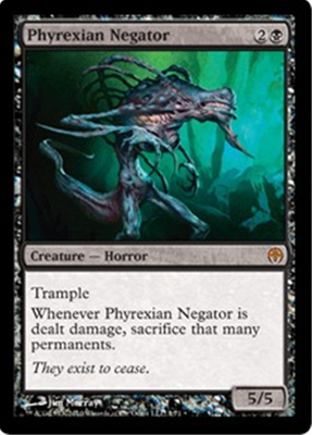 MTG PHYREXIAN NEGATOR (FOIL)