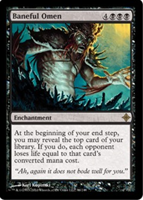 MTG BANEFUL OMEN