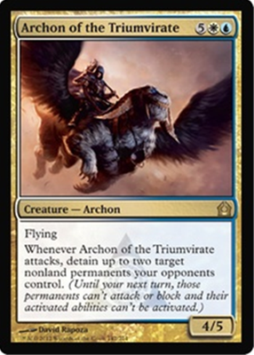 MTG ARCHON OF THE TRIUMVIRATE