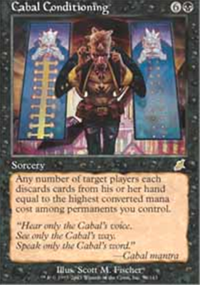 MTG CABAL CONDITIONING