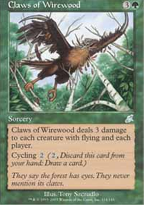 MTG CLAWS OF WIREWOOD