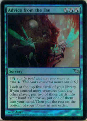 MTG ADVICE OF THE FAE (FOIL)