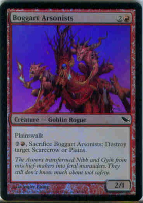 MTG BOGGART ARSONISTS (FOIL)