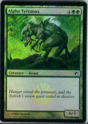 MTG ALPHA TYRRANAX (FOIL)