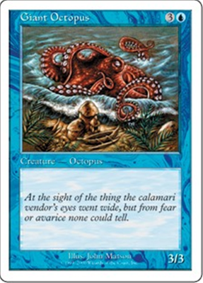 MTG GIANT OCTOPUS