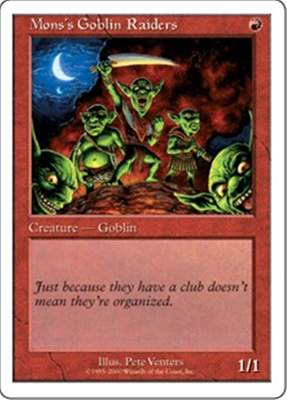 MTG MONS GOBLIN RAIDERS