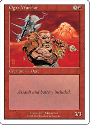 MTG OGRE WARRIOR