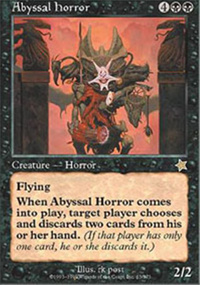 MTG Abyssal Horror