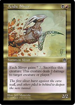 MTG ACIDIC SLIVER