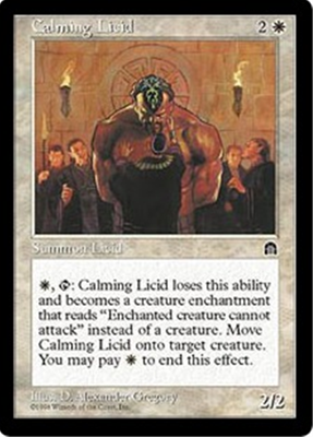 MTG CALMING LICID