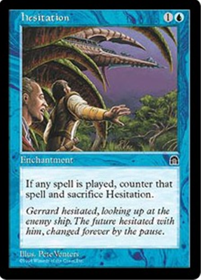 MTG HESITATION