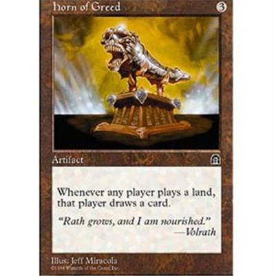 MTG HORN OF GREED