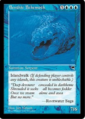 MTG BENTHIC BEHEMOTH