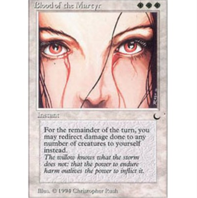 MTG BLOOD OF THE MARTYR
