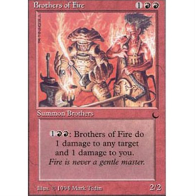 MTG BROTHERS OF FIRE