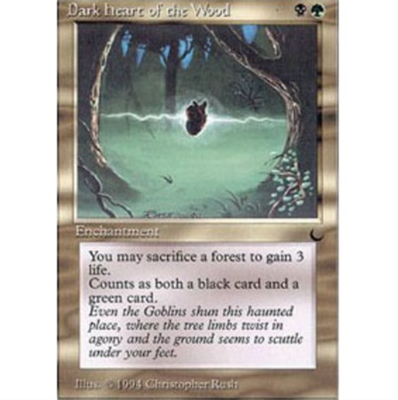 MTG DARK HEART OF THE WOOD