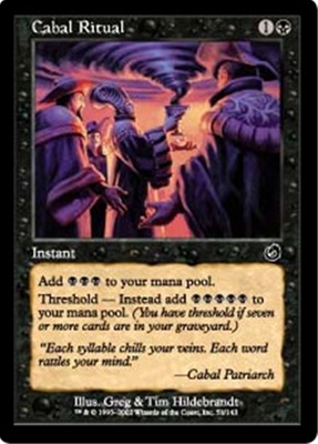 MTG CABAL RITUAL