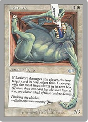 MTG LEXIVORE