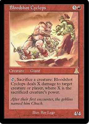 MTG BLOODSHOT CYCLOPS