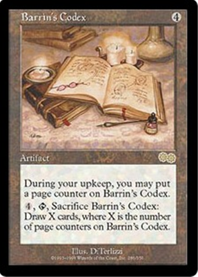 MTG BARRIN'S CODEX