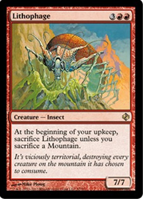 MTG LITHOPHAGE