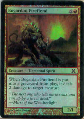 MTG BOGARDAN FIREFIEND (FOIL)