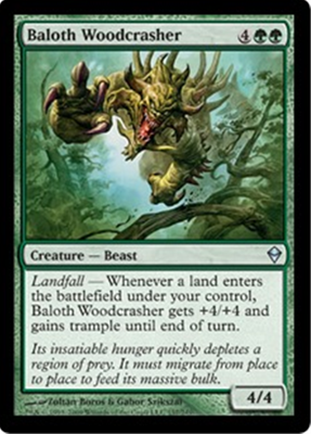 MTG BALOTH WOODCRASHER