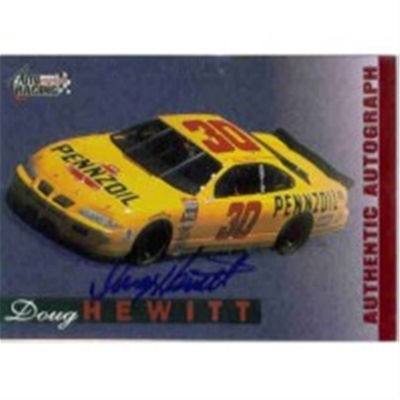 1996 AUTOgraphed Doug Hewitt